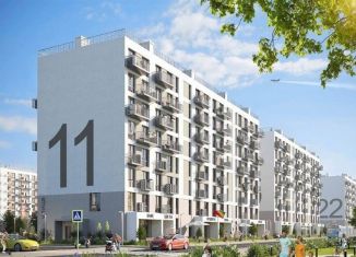 Однокомнатная квартира на продажу, 40.7 м2, посёлок городского типа Гвардейское