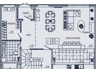 3-ком. квартира на продажу, 134.6 м2, Санкт-Петербург, ЖК Маленькая Франция, 20-я линия Васильевского острова, 5