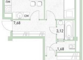 Продажа 3-комнатной квартиры, 51.4 м2, Балашиха, жилой комплекс Столичный, к23, ЖК Столичный