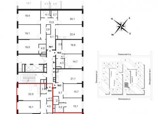 Продажа 3-комнатной квартиры, 106.9 м2, Москва, район Раменки, Винницкая улица, 8к4