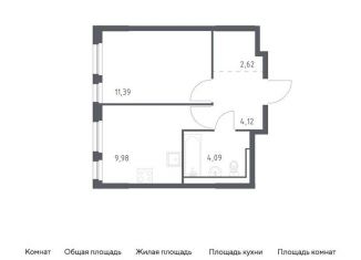 Продаю однокомнатную квартиру, 32.2 м2, Ленинградская область, Невская Долина, к1.2