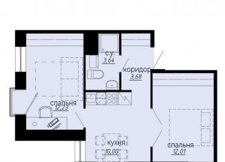 Продам двухкомнатную квартиру, 41.6 м2, Санкт-Петербург, метро Академическая