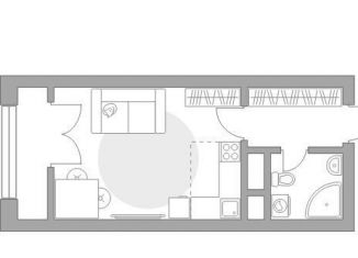 Продажа квартиры студии, 22.4 м2, Московская область, жилой комплекс Пехра, к1