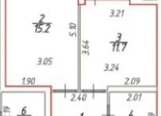 Продаю 1-ком. квартиру, 37.9 м2, Ставрополь, Октябрьский район, Гражданская улица, 1/1