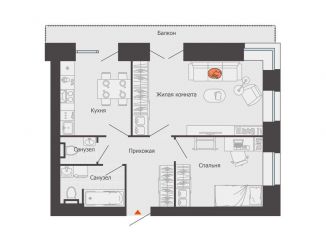 Продам двухкомнатную квартиру, 53 м2, Киров