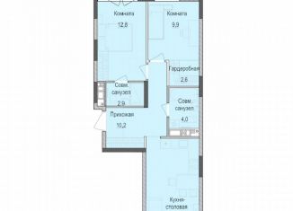 Продажа 2-комнатной квартиры, 62 м2, Татарстан