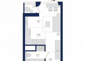 Продажа однокомнатной квартиры, 24.4 м2, Республика Башкортостан