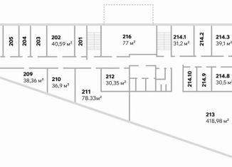 Продам офис, 38.9 м2, Санкт-Петербург, Гранитная улица, 51