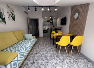 Сдам в аренду однокомнатную квартиру, 40 м2, Геленджик, Туристическая улица, 4Гк2Б, ЖК Горизонт