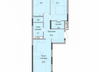 Продам 2-ком. квартиру, 63 м2, Татарстан