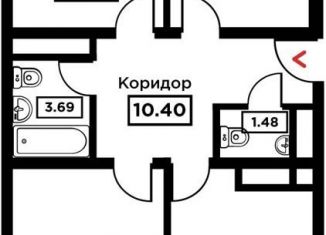 Продажа 3-комнатной квартиры, 81.8 м2, Краснодар, Школьная улица, 1