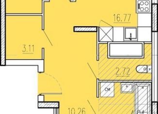 Продажа 2-ком. квартиры, 74.6 м2, Пенза, улица Студёный Кордон, 47