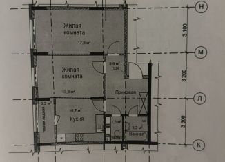 Продается двухкомнатная квартира, 60.1 м2, Нижний Новгород, ЖК Новая Кузнечиха, проспект Героев Донбасса, 5
