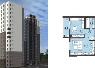 Продаю 1-ком. квартиру, 40.7 м2, Волгоградская область