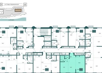 2-комнатная квартира на продажу, 62.9 м2, Иркутск