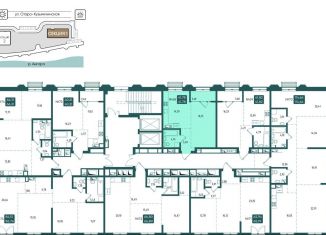 Продам однокомнатную квартиру, 41.8 м2, Иркутск