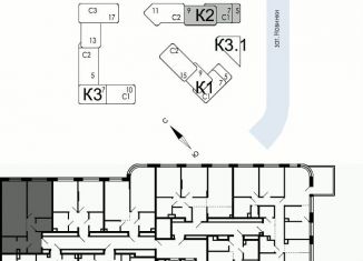 Продаю 1-ком. квартиру, 54.3 м2, Москва, улица Петра Кончаловского, 7к2, ЖК Шагал