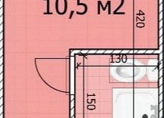 Продам квартиру студию, 10.5 м2, Москва, Чертановская улица, 29к2