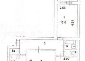 Продается 3-ком. квартира, 63 м2, Москва, 3-й проезд Марьиной Рощи, 5, метро Рижская