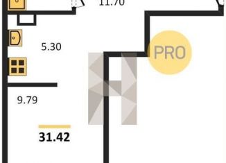 Продаю 1-комнатную квартиру, 31.4 м2, Ростовская область, улица 23-я Линия, 54с12