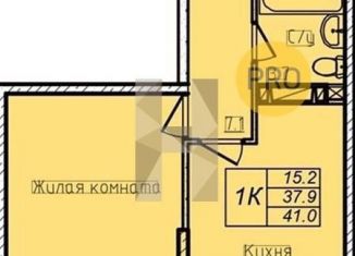 Продается 1-комнатная квартира, 38.8 м2, Ростовская область, проспект Маршала Жукова, 26к5