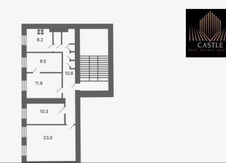 Продажа 4-комнатной квартиры, 79 м2, Санкт-Петербург, улица Репина, 37, муниципальный округ № 7