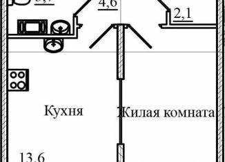 Продается 1-ком. квартира, 41.4 м2, Санкт-Петербург, проспект Ветеранов, 133к1, ЖК Аист