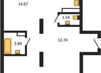 Трехкомнатная квартира на продажу, 80.8 м2, Новосибирская область