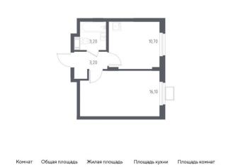 Продается 1-ком. квартира, 33.2 м2, Люберцы, ЖК Люберцы 2018, жилой комплекс Люберцы 2020, к69