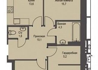 Продажа 3-комнатной квартиры, 78.3 м2, Новосибирск, Охотская улица, 88/3, ЖК Эволюция