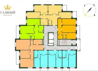 Продажа 1-комнатной квартиры, 44.3 м2, Копейск