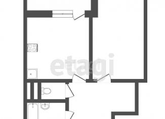 Продам однокомнатную квартиру, 33.8 м2, Тюмень, Интернациональная улица, 199к8, ЖК Авиатор