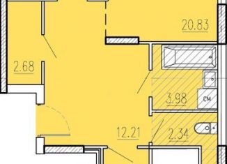 Продаю 2-ком. квартиру, 74.3 м2, Пензенская область, улица Студёный Кордон, 47