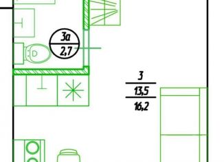 Продаю квартиру студию, 16 м2, Москва, Марксистская улица, 9, Марксистская улица