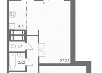 Продается 2-ком. квартира, 55 м2, Новосибирск, метро Площадь Гарина-Михайловского, Междуреченская улица, 5/2