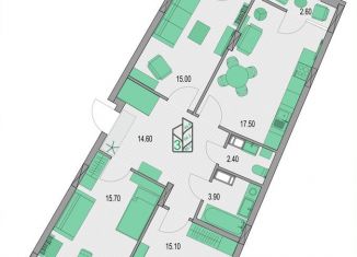 Продам 3-ком. квартиру, 89.2 м2, Нижегородская область, проспект Гагарина, 144