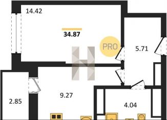 Продается 1-ком. квартира, 34.9 м2, Ростовская область