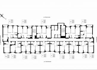 Продается 2-ком. квартира, 55.6 м2, Екатеринбург, ЖК Уральский