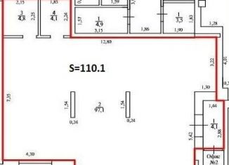 Офис в аренду, 110.1 м2, Удмуртия, Камбарская улица, 5