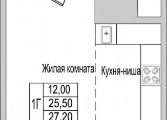 Продажа двухкомнатной квартиры, 27.2 м2, Псковская область, улица Героя России Досягаева, 6