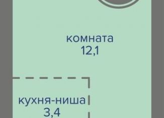 Продам квартиру студию, 23.4 м2, Пермь, шоссе Космонавтов, 309Ак1