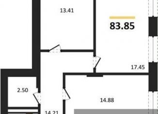 Продажа 3-комнатной квартиры, 83.8 м2, Воронеж, Ленинский район, улица 9 Января, 68Л