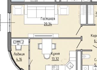 Продаю многокомнатную квартиру, 50.1 м2, Чечня, улица Нурсултана Абишевича Назарбаева, 7