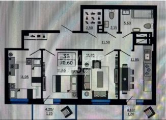 Продается 3-комнатная квартира, 70 м2, Ростов-на-Дону, Кировский проспект, 89, Кировский район