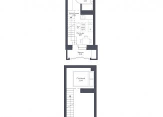 1-ком. квартира на продажу, 26.5 м2, Новосибирск