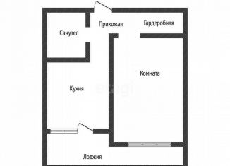 Продается однокомнатная квартира, 33.5 м2, Краснодарский край, улица имени В.М. Комарова, 21Б