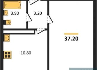 Продажа 1-ком. квартиры, 37.2 м2, Воронеж, улица Шидловского, 28