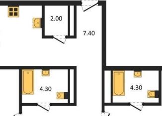 Продается 2-ком. квартира, 85.6 м2, Новосибирская область