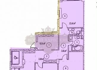 Продажа 3-комнатной квартиры, 104.2 м2, Кисловодск, улица Клары Цеткин, 3