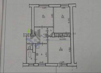 Трехкомнатная квартира на продажу, 72.4 м2, Волгоград, улица Жолудева, 6